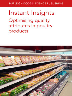 cover image of Instant Insights: Optimising Quality Attributes in Poultry Products